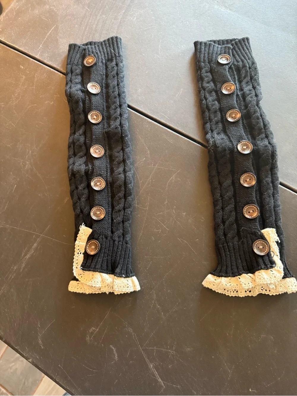 Handmade black cable